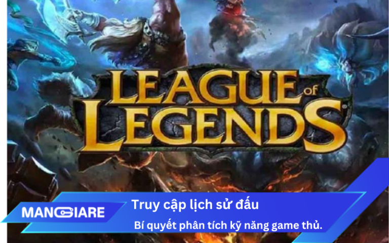 Phương pháp tra cứu kết quả các trận đấu trong Liên Minh Huyền Thoại trực tiếp trên ứng dụng