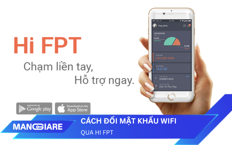 Hi FPT: Giải pháp tối ưu để quản lý Modem và đổi mật khẩu Wi-Fi tại nhà