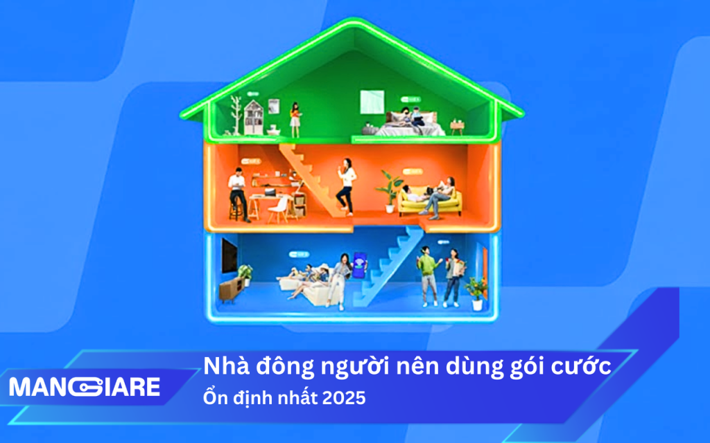 Nhà đông người dùng mạng nào? "Bí kíp" chọn Internet mượt cho cả gia đình