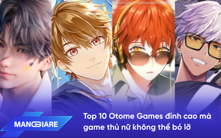 Top 10 Otome Games đỉnh cao mà game thủ nữ không thể bỏ lỡ